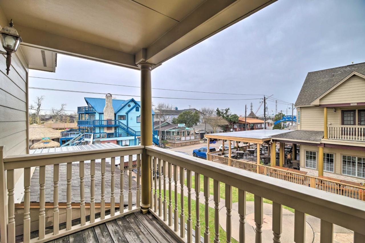 Apt With Balconies - Steps To Kemah Boardwalk! Dış mekan fotoğraf